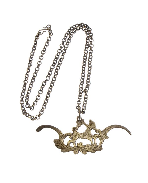 Sardinian toothpick in 800 silver