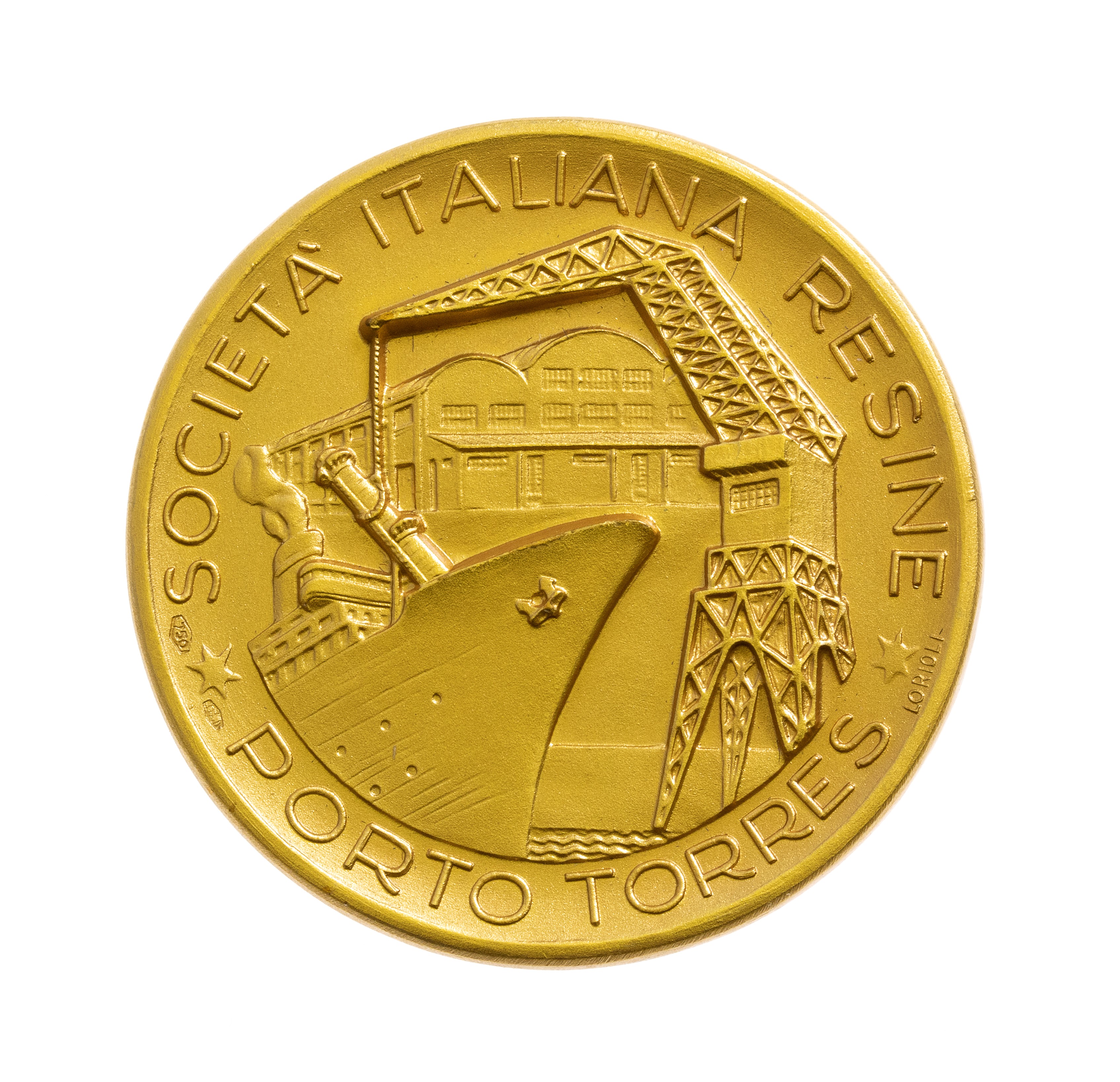 Medaglia commemorativa SIR, Lotto di 12 medaglie in oro 18k