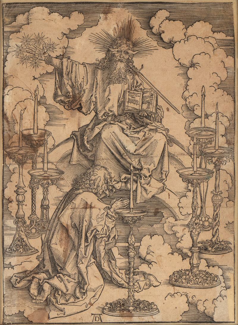 Albrecht Durer - Visione di San Giovanni, xilografia