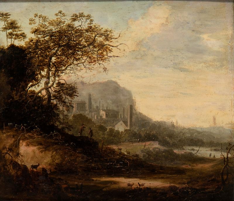 Paesaggio con figure