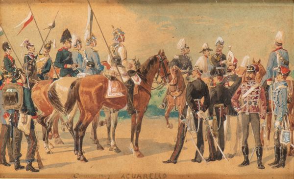 QUINTO CENNI - Mounted guards