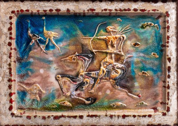 CARLO ZAULI - Cacciatore con arco e frecce