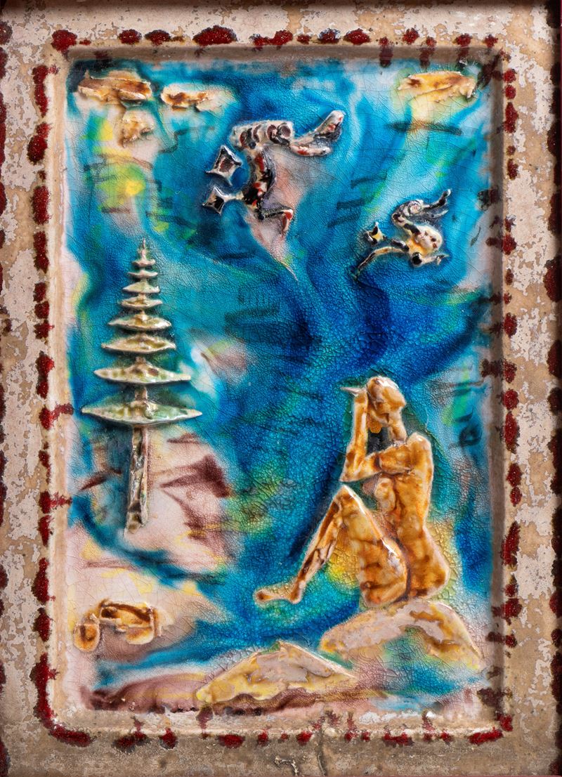 Figura in contemplazione