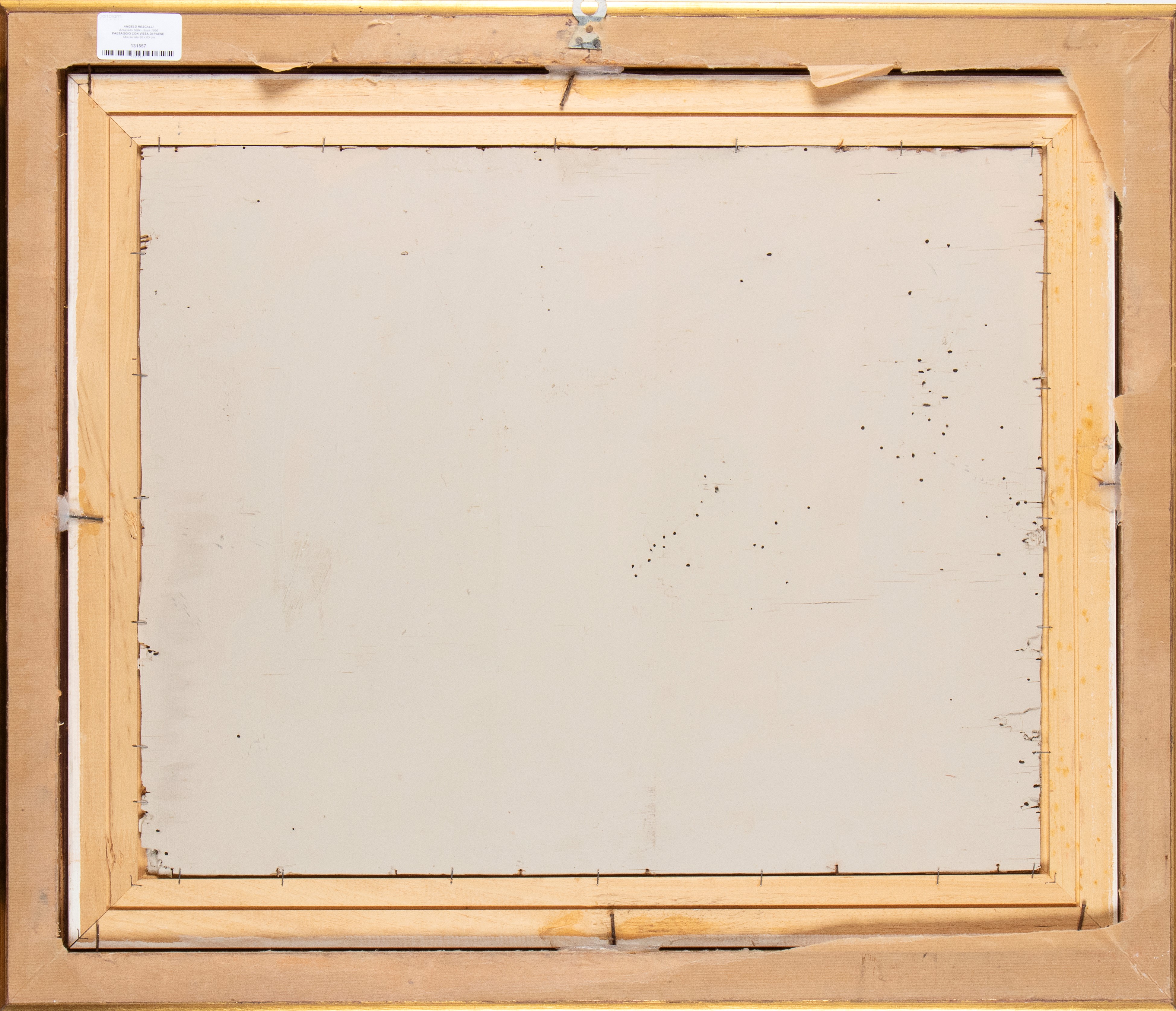 Paesaggio con vista di paese