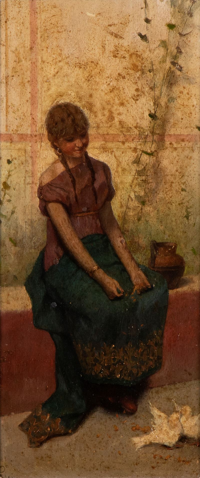 Ragazza in costume tradizionale