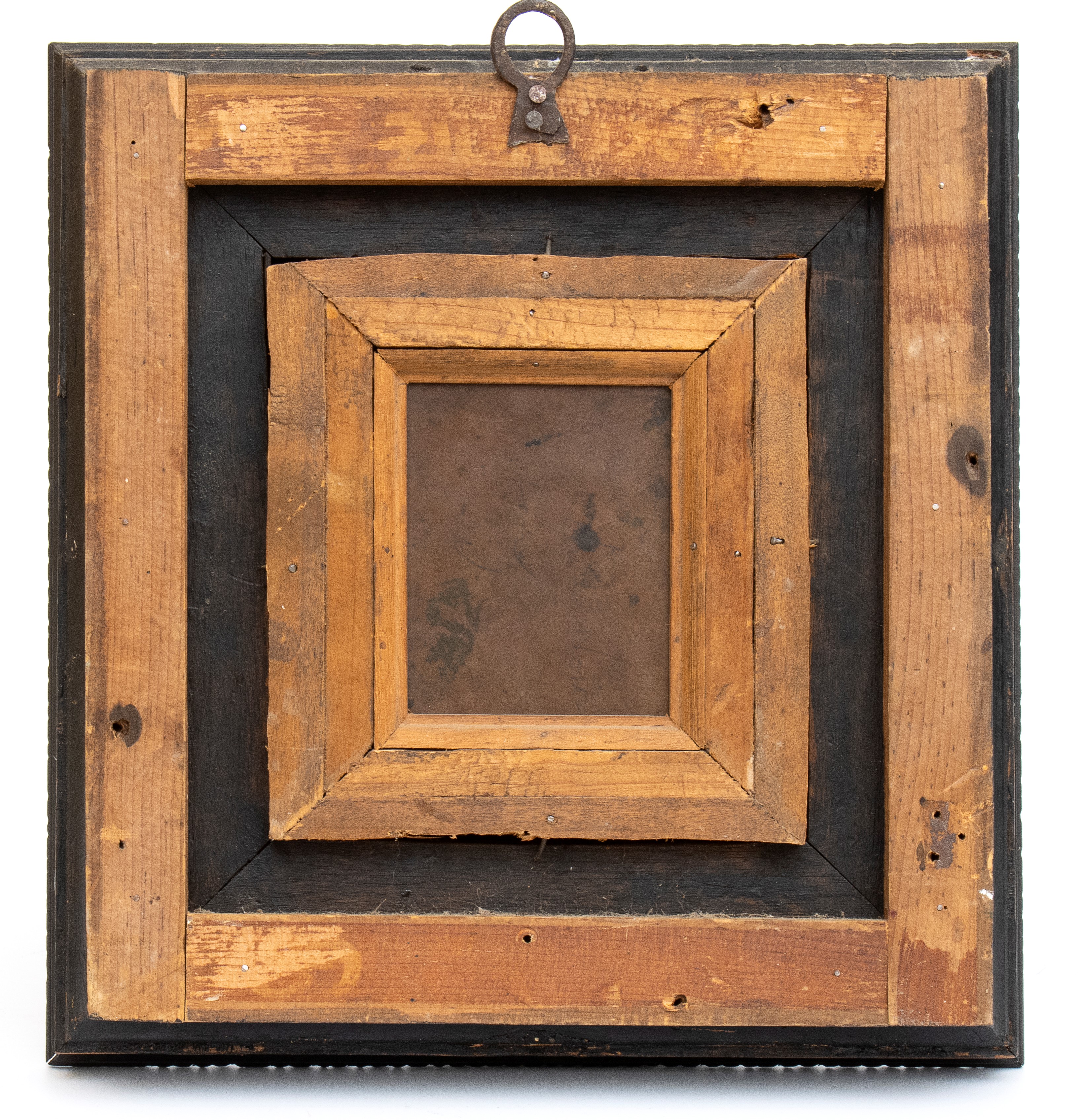 Artista Centro-italiano, XVII - XVIII Secolo - Ritratto di fanciulla, olio su rame