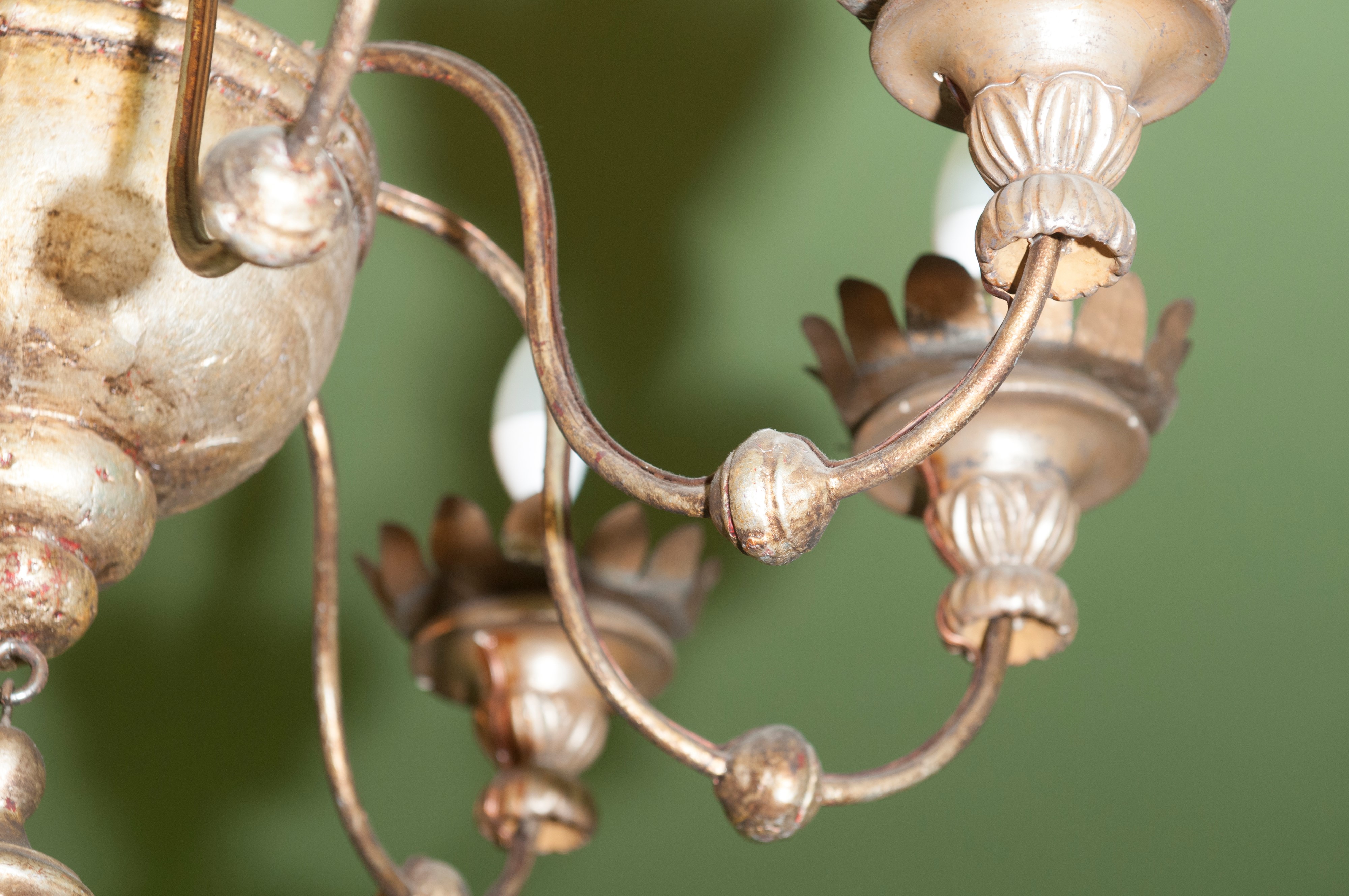 Lampadario in sospensione elettrificato