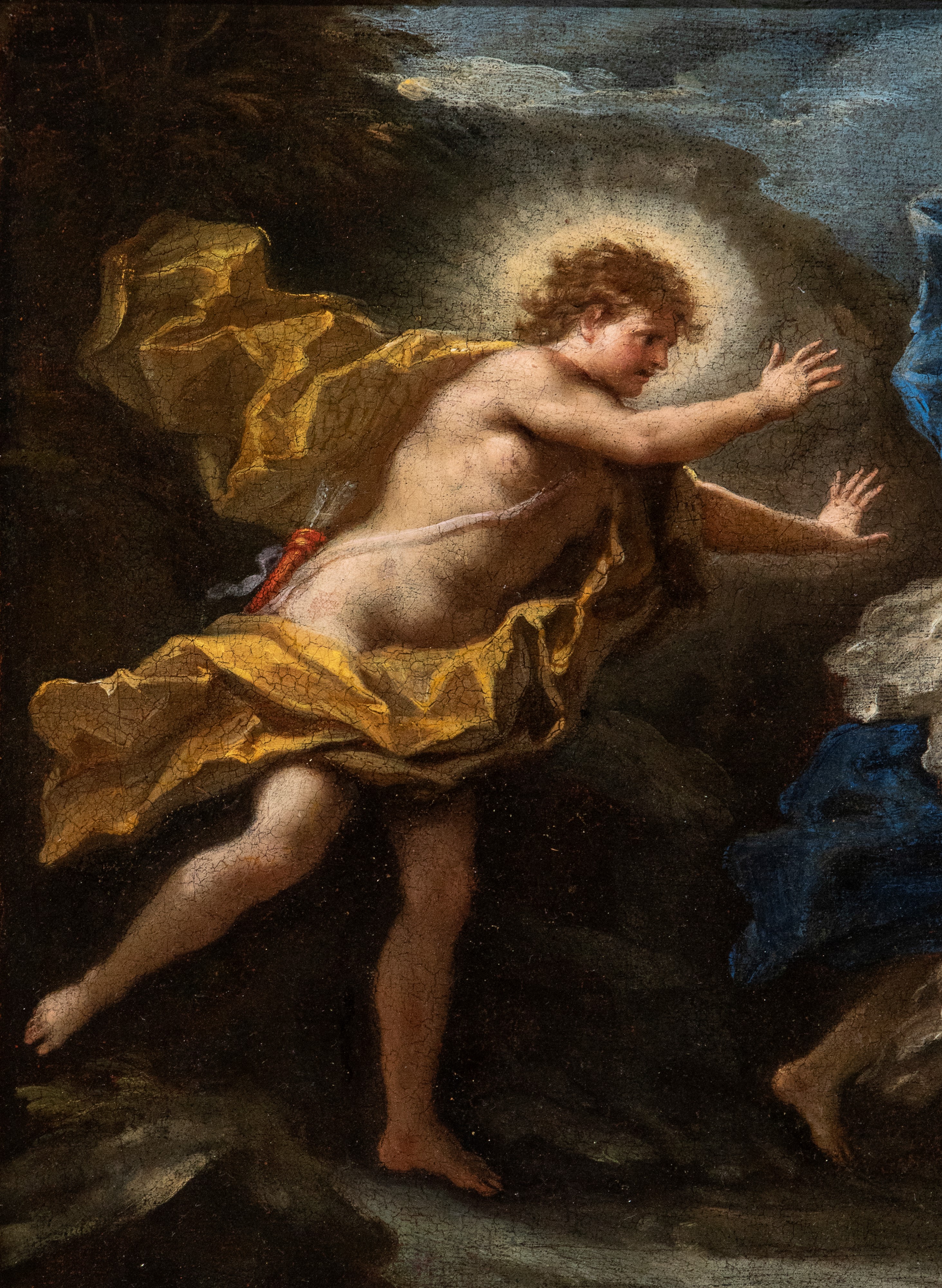 Michele Rocca Michele da Parma o Parmigiano - Apollo e Dafne, olio su tela