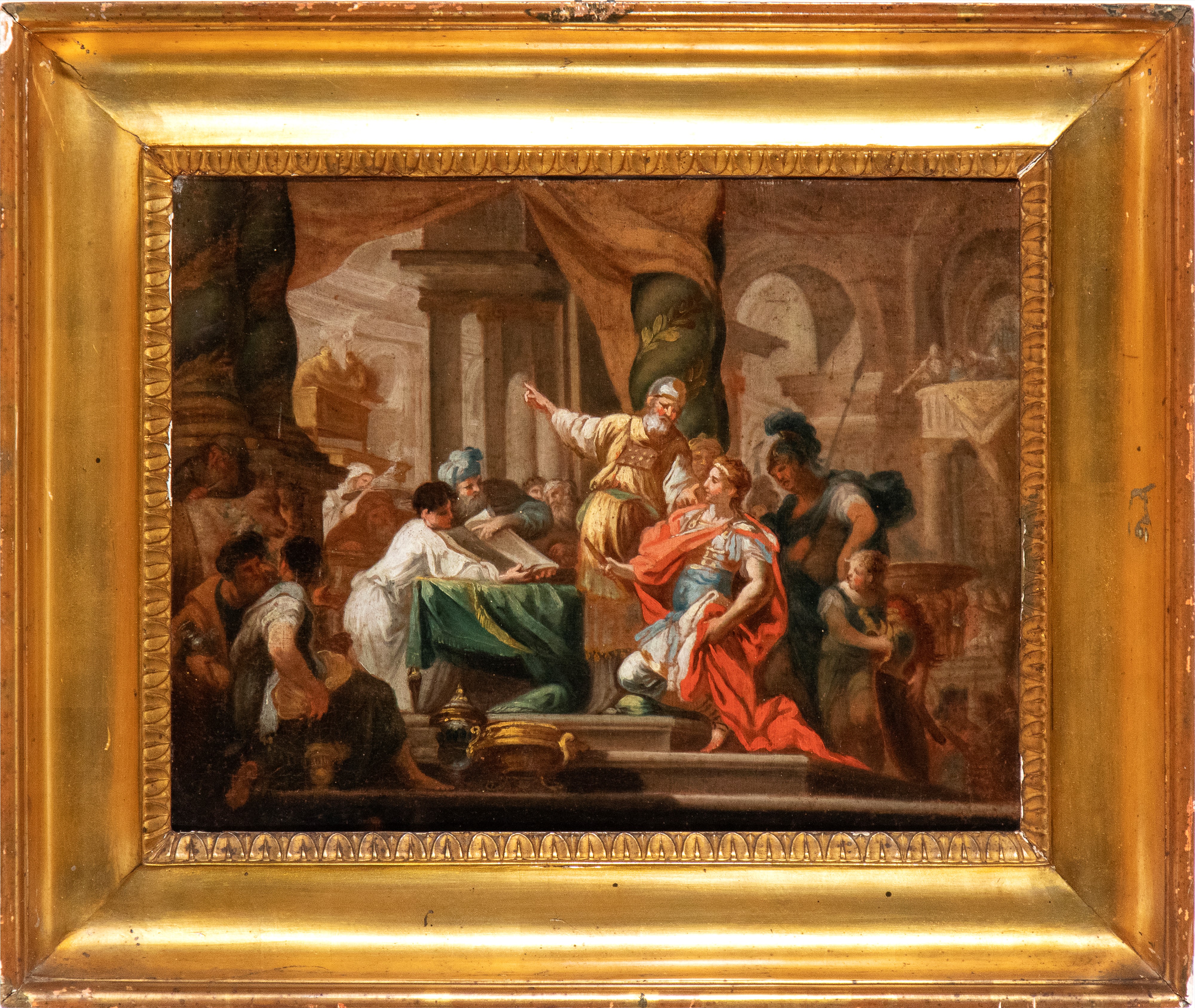 Sebastiano Conca - Alessandro Magno nel Tempio di Gerusalemme e L’idolatria di Re Salomone