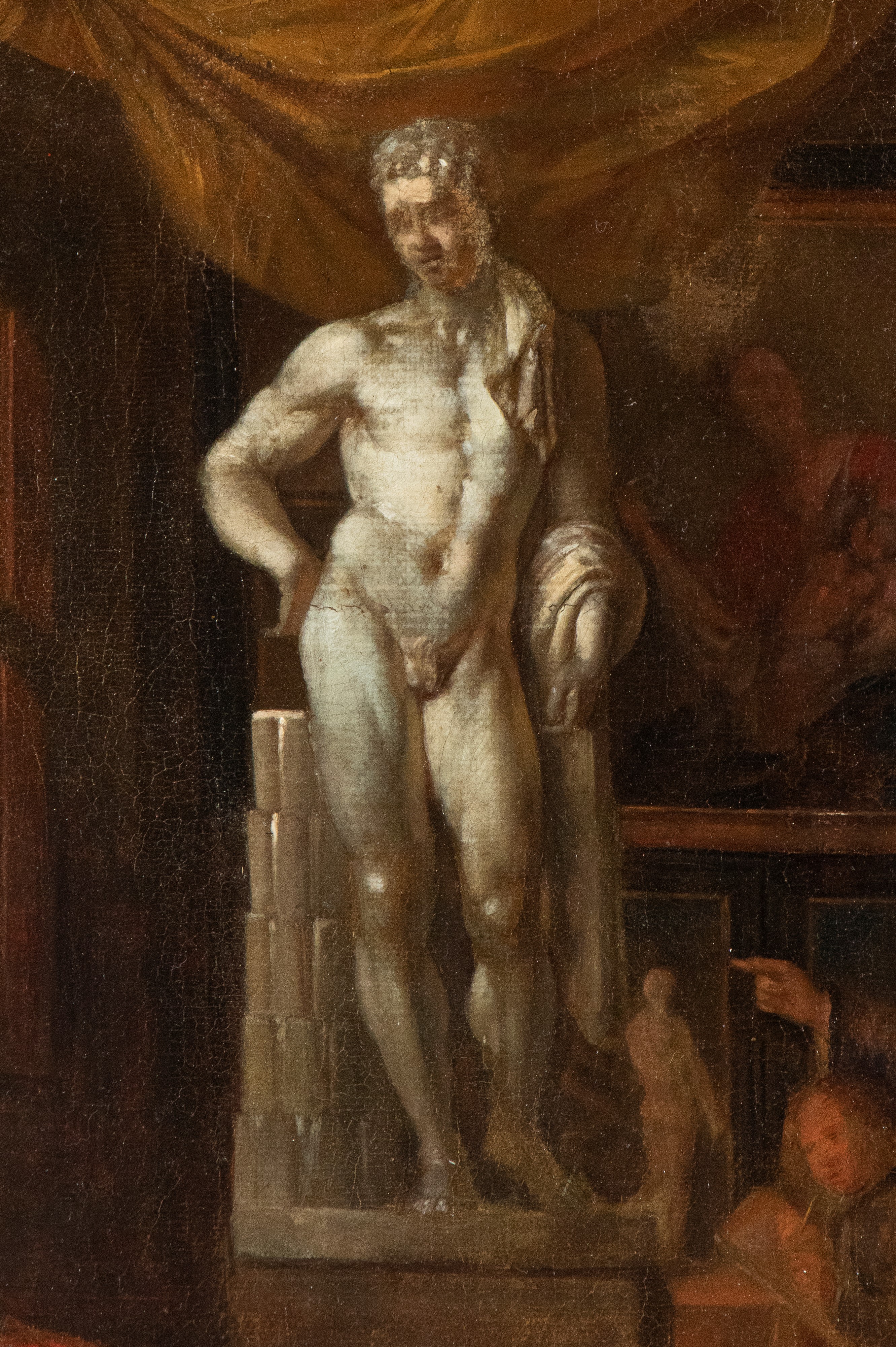 Visita nello studio dello scultore