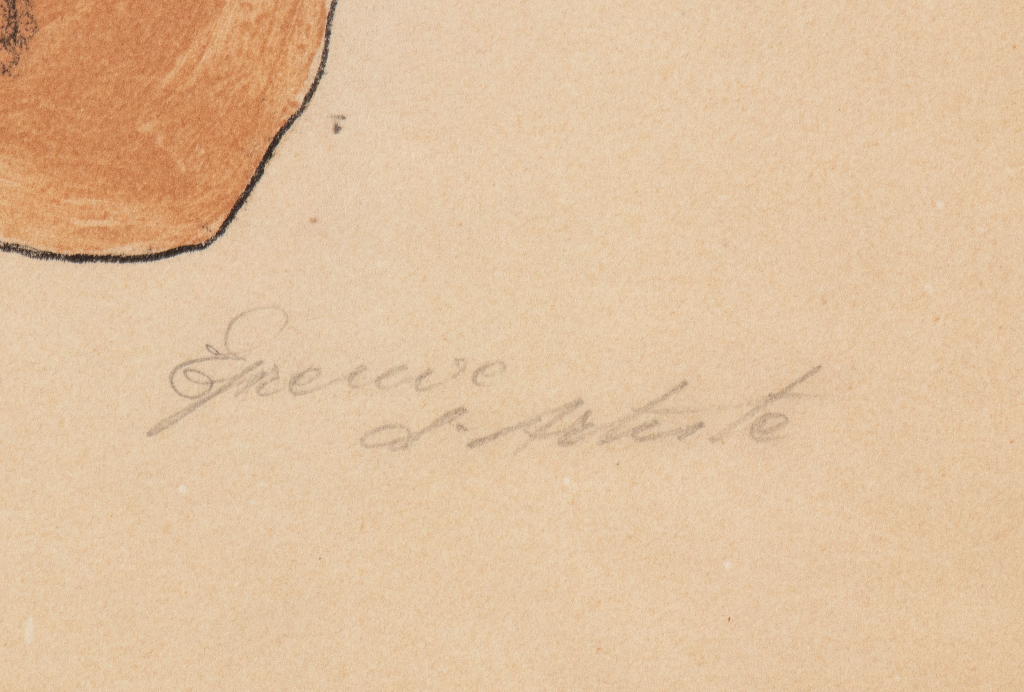 Henri Laurens - Femme assise à la jambe levée, litografia