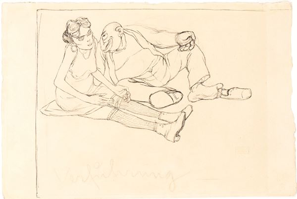 JULES PASCIN - Verfuhrung