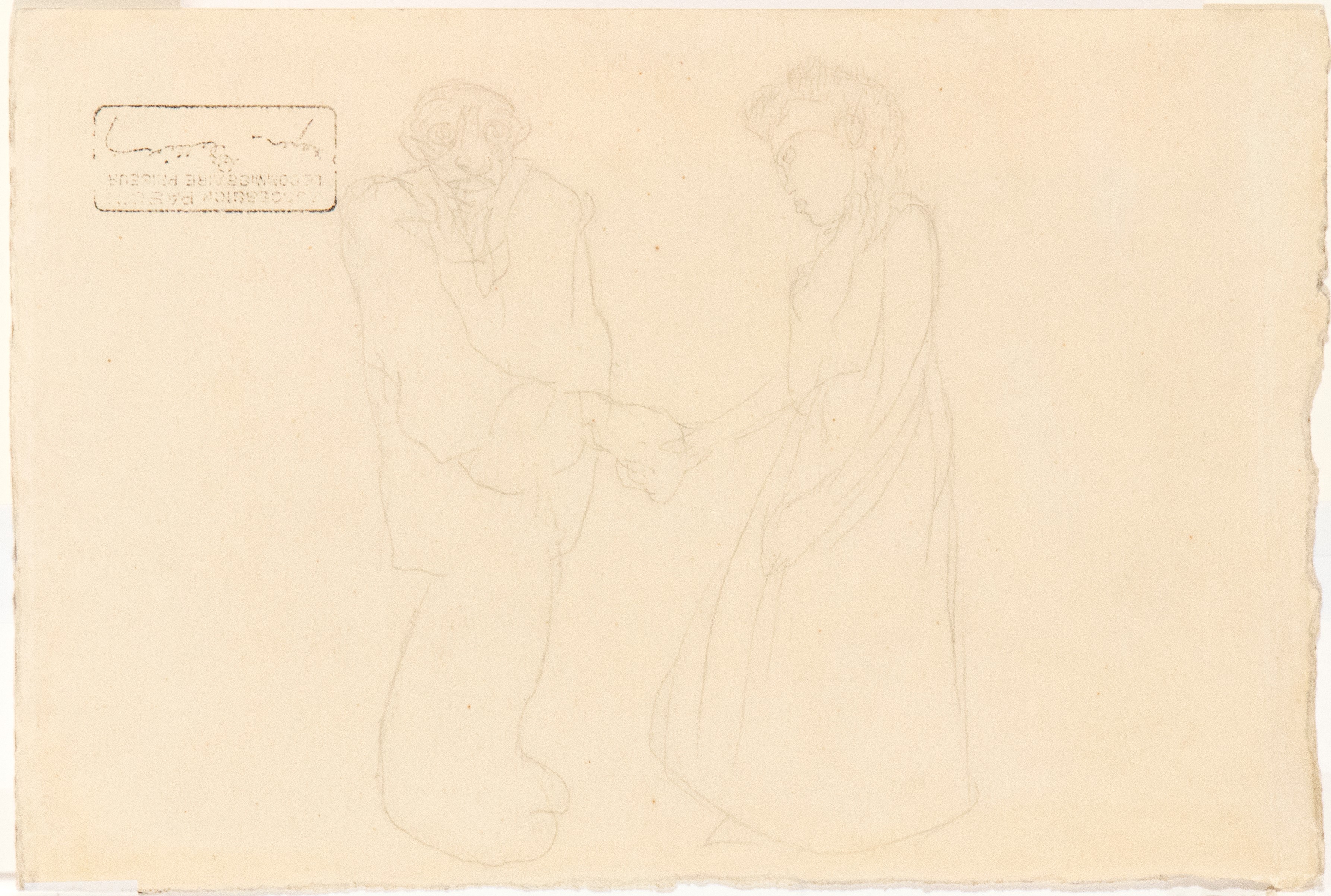 Jules Pascin - Verfuhrung, inchiostro su carta