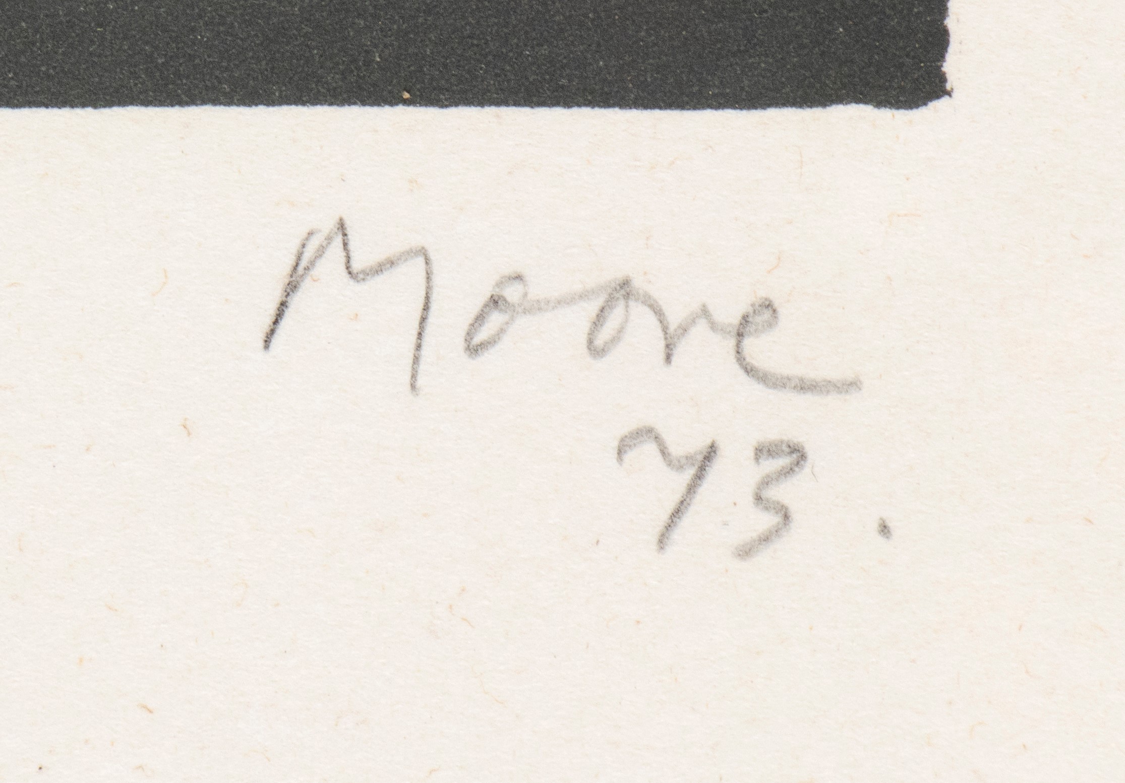 Henry Moore - Four Grey Ladies, litografia su carta, 1973