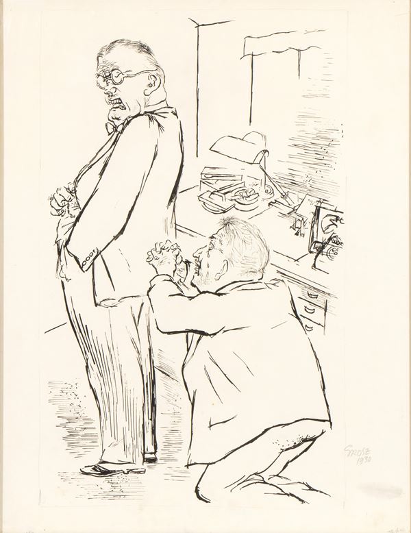 GEORGE GROSZ - Pleading is case
