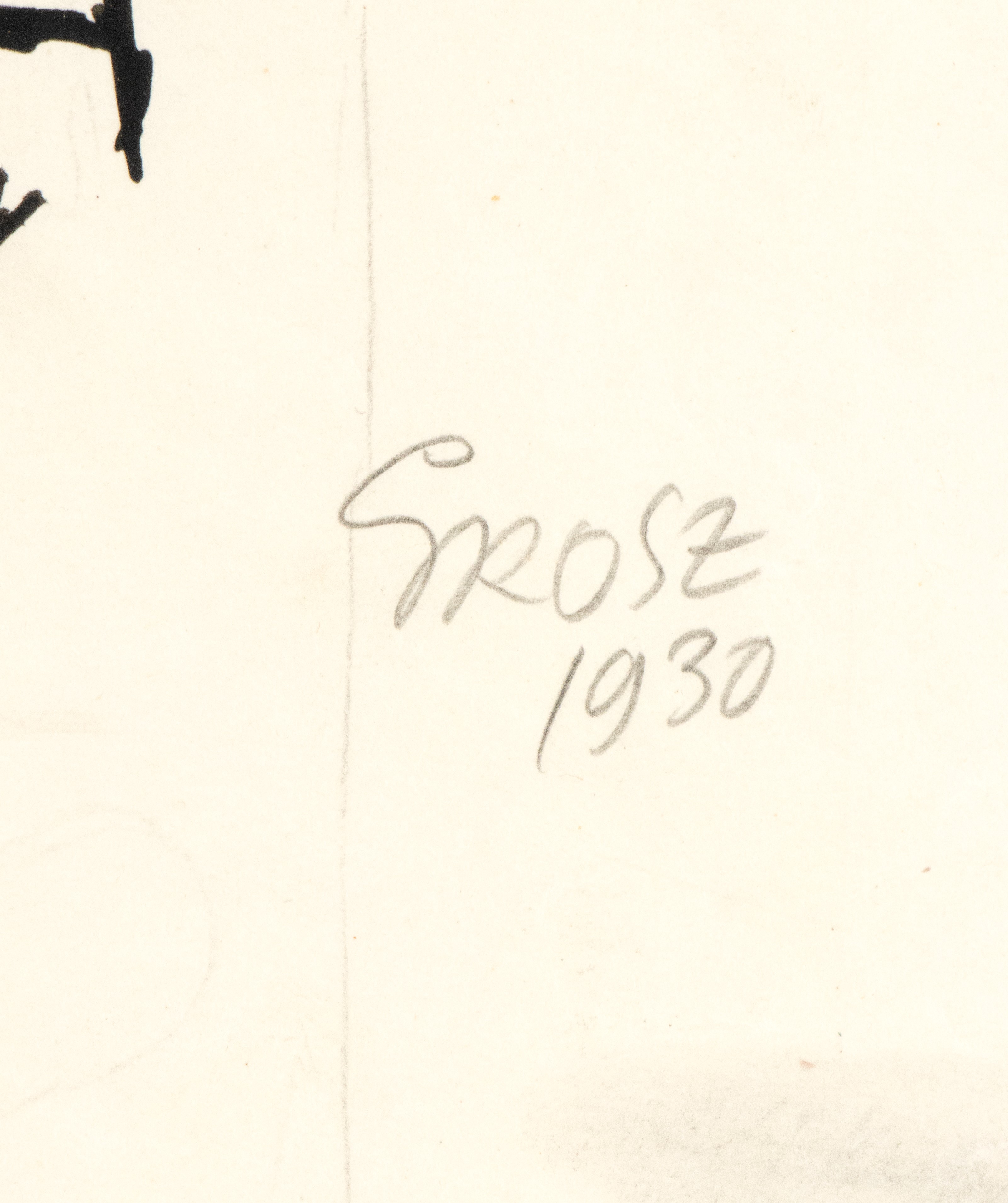 George Grosz - Pleading is case, inchiostro su carta, 1930