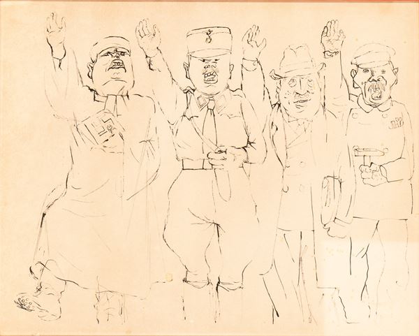 GEORGE GROSZ - Einer für alle, alle für einen