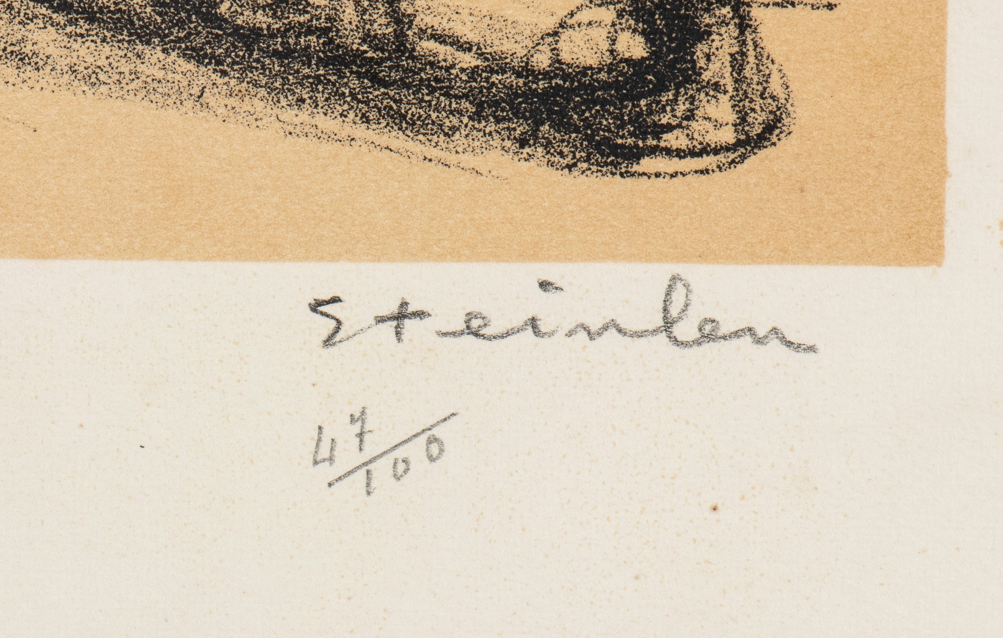 Theophile Alexandre Steinlen - Gli orfani della guerra, litografia su carta