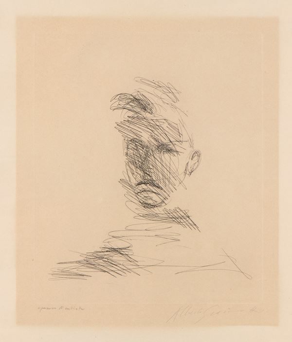 ALBERTO GIACOMETTI - Rimbaud portrait