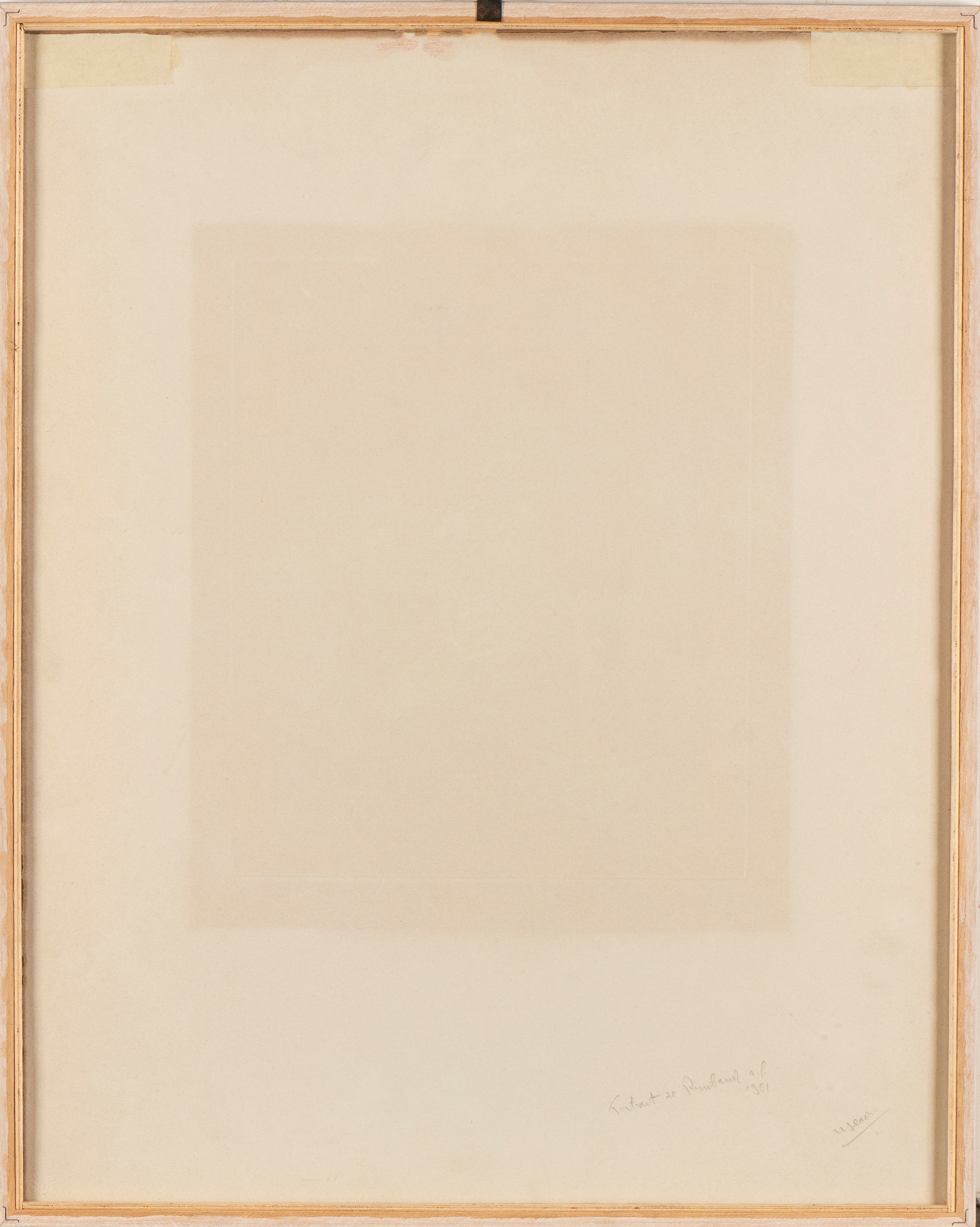 Alberto Giacometti - Ritratto di Rimbaud, acquaforte del 1962