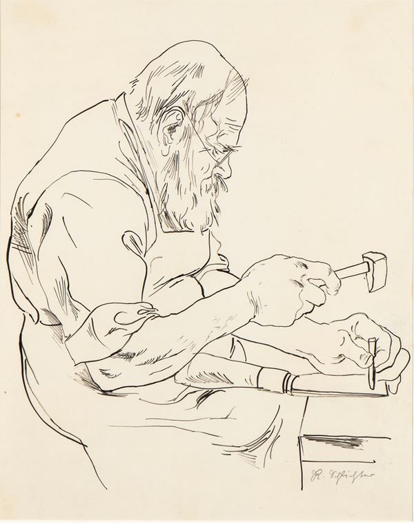 RUDOLPH SCHLICHTER - The carpenter