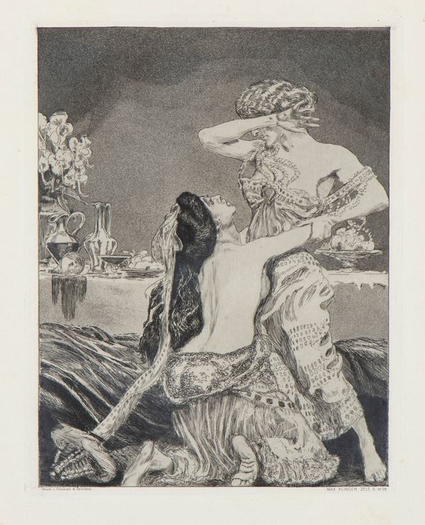 MAX KLINGER - "Das Zelt. Opus XIV" N. 28