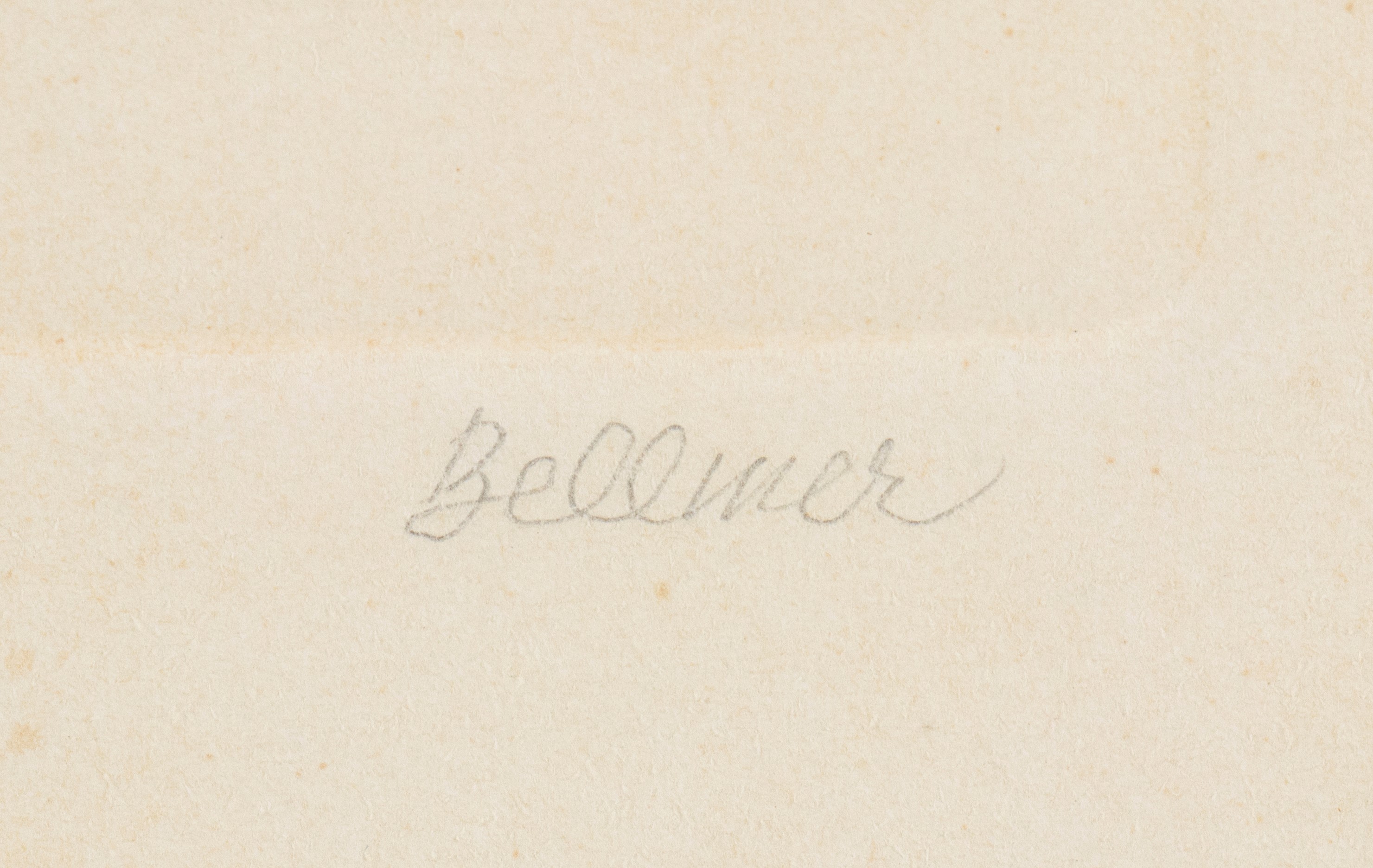 Hans Bellmer - Senza titolo, litografia