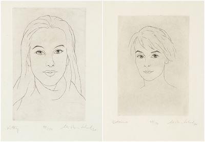 Bettina | Kitty, 1970, litografia