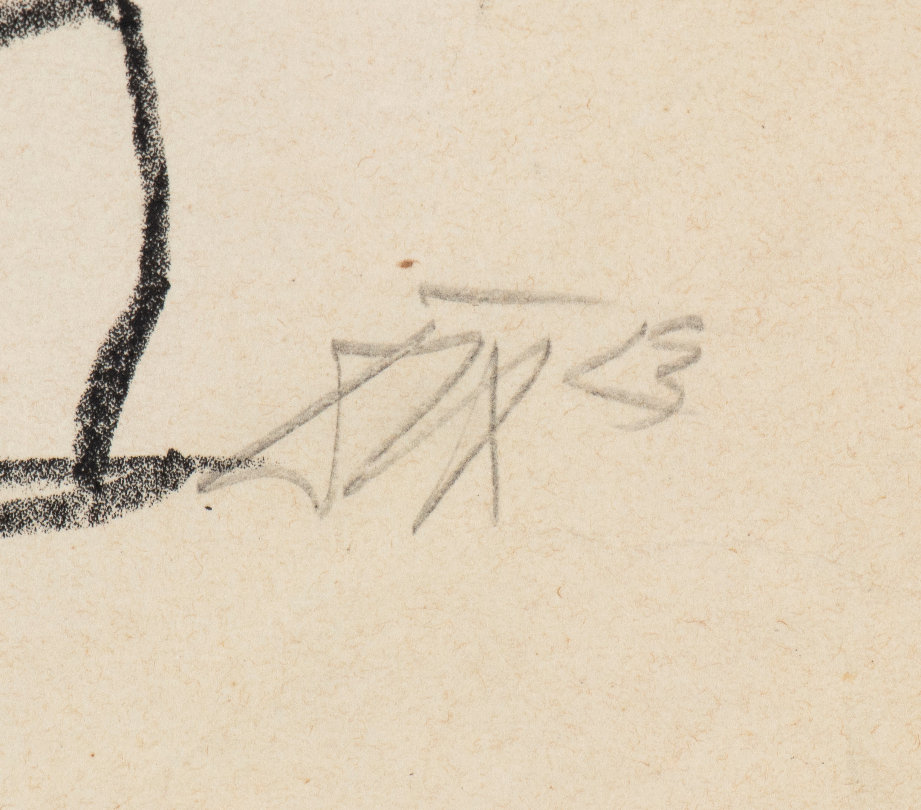 Otto DIX - Ritratto di Angermayer, litografia