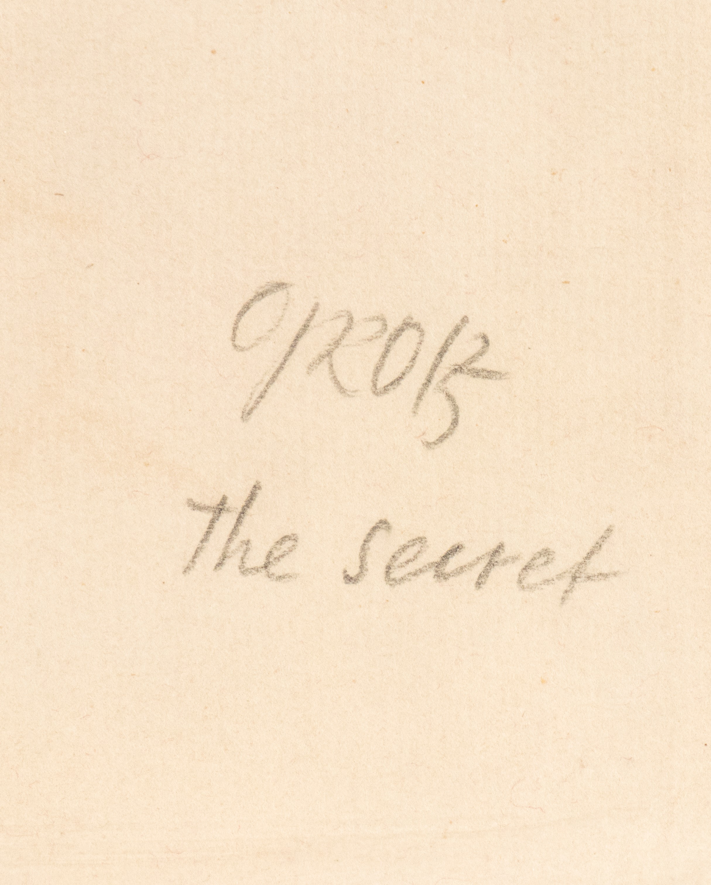 George Grosz - The Secret, inchiostro su carta