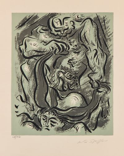 Mythologie sexuelle, litografia, 1948