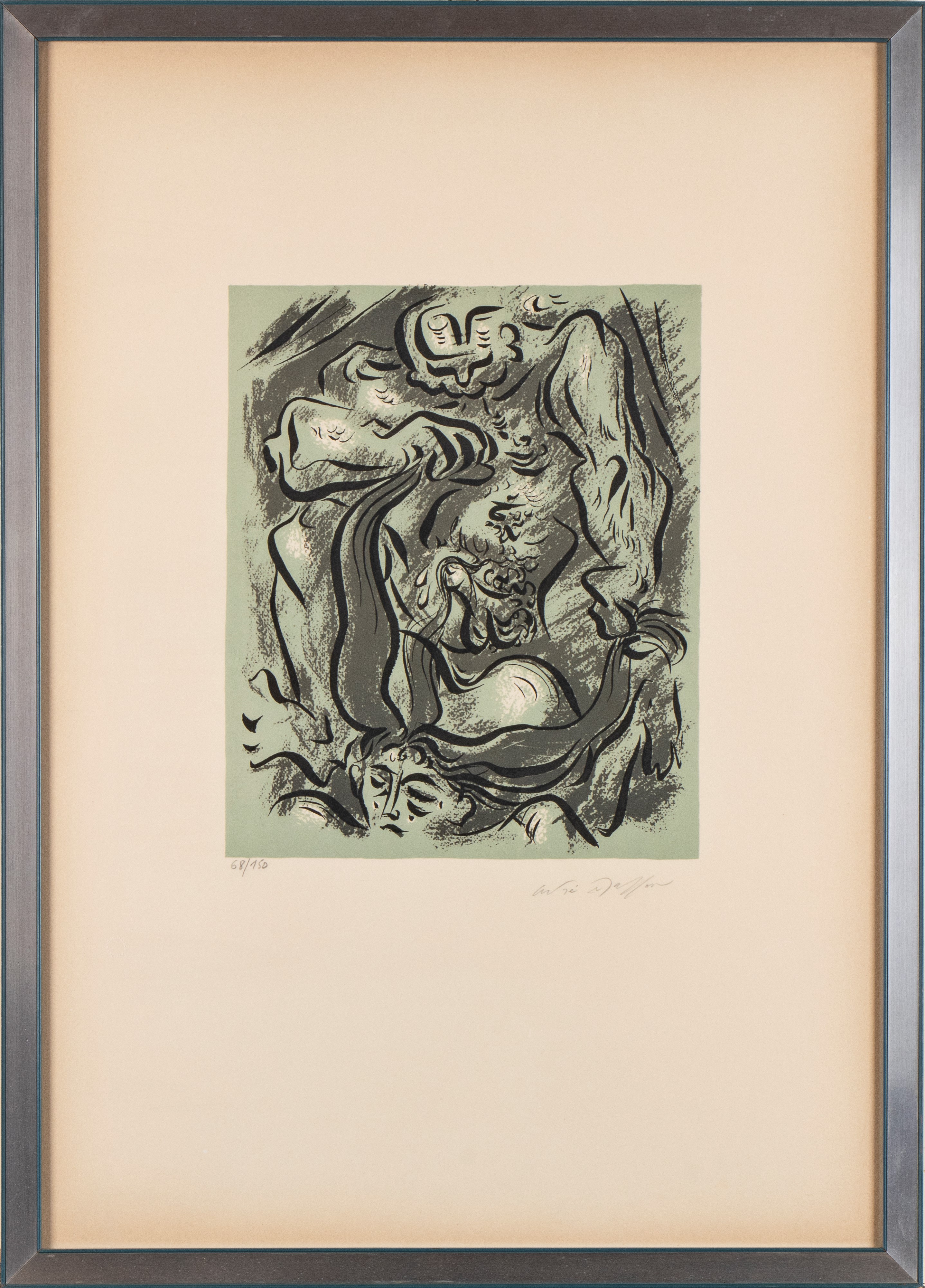 André Masson - Mythologie sexuelle, litografia su carta