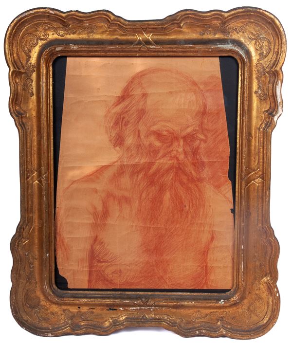 Bust of an old man