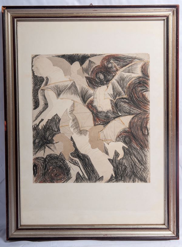 MARIO CEROLI - Untitled, 40 multiples in off-set on paper