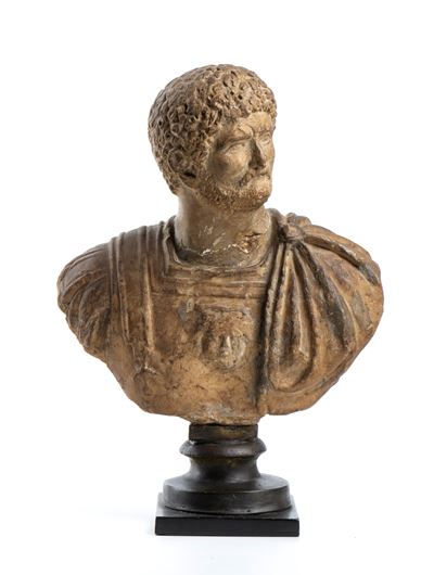 Busto dell’imperatore Caracalla, scultura in marmo, XVIII secolo