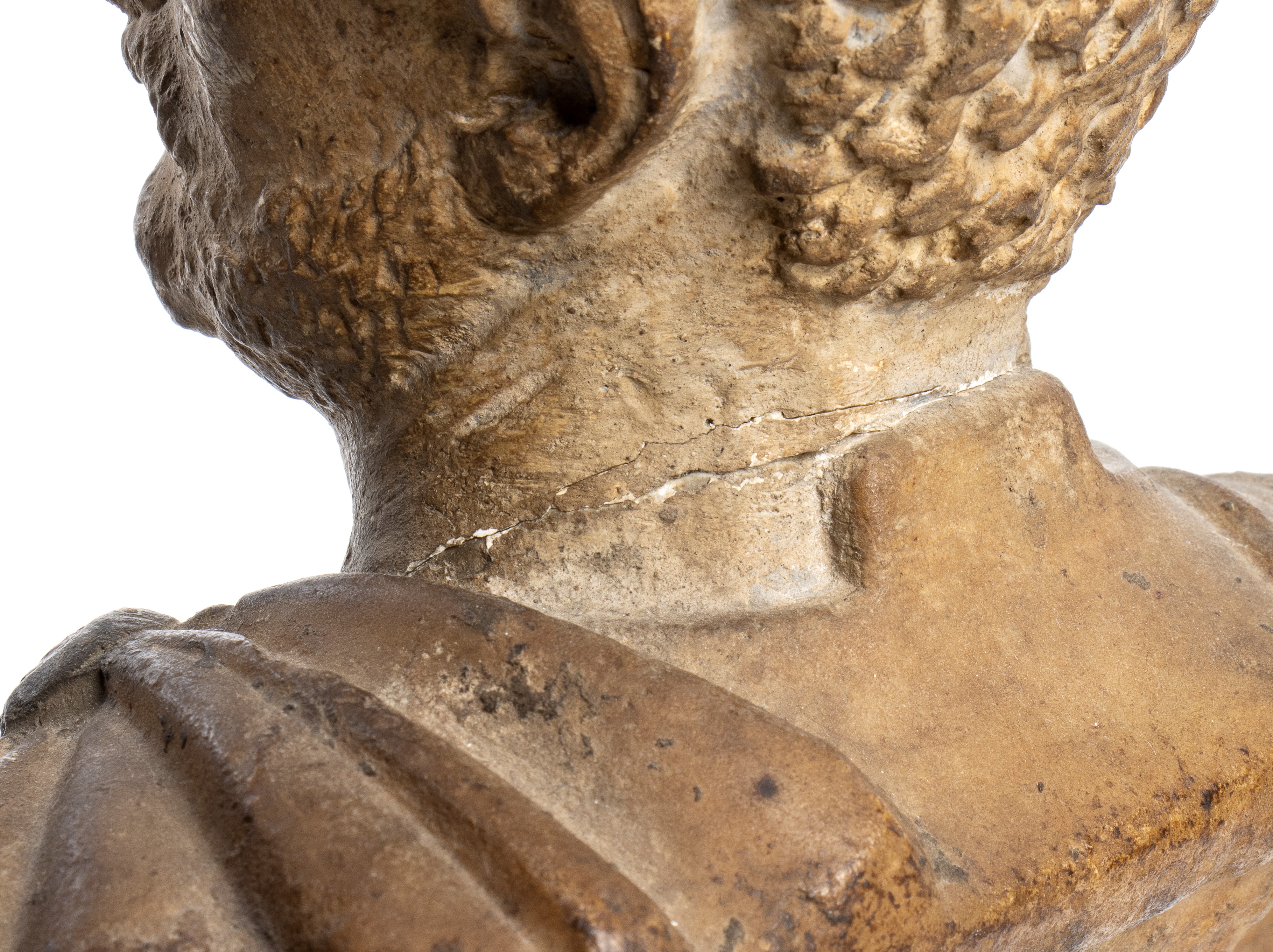 Busto dell’imperatore Caracalla, scultura in marmo, XVIII secolo