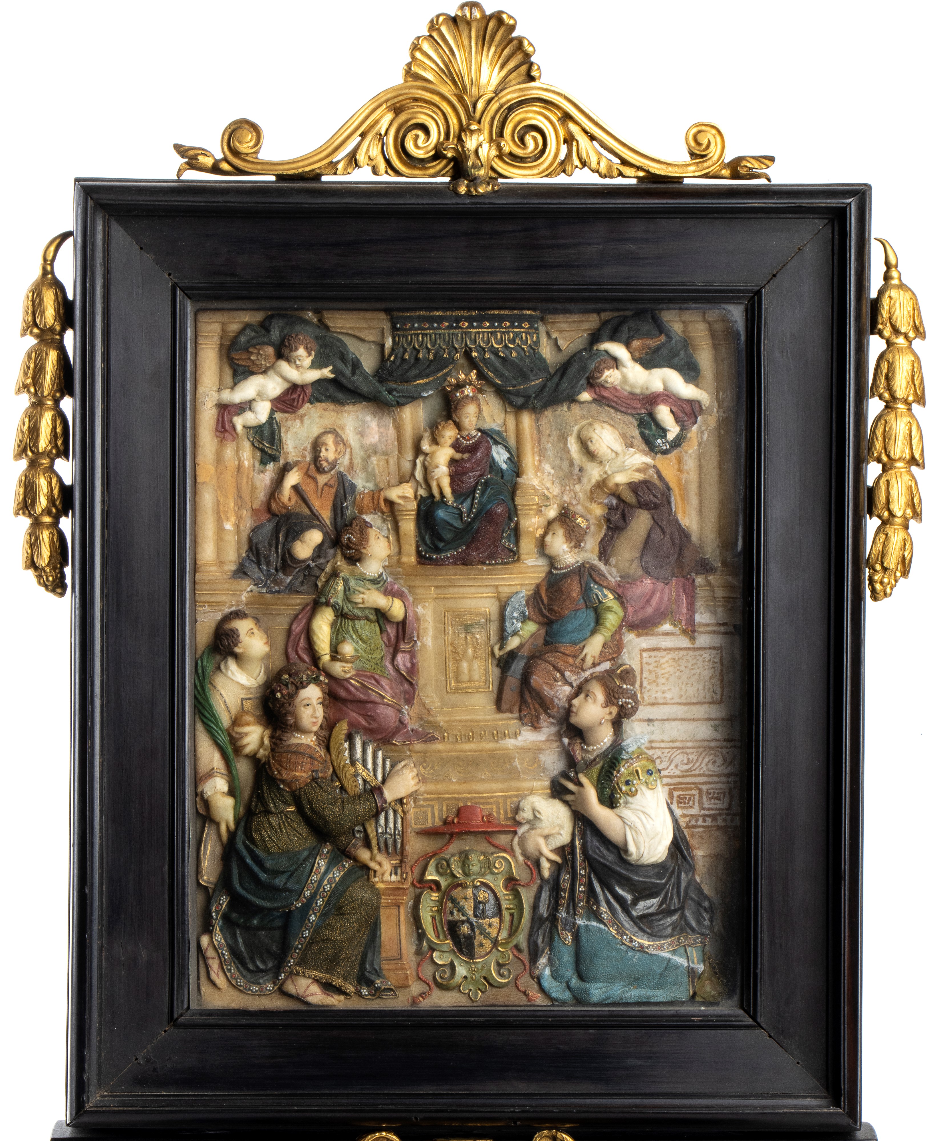 Bassorilievo in cera policroma, in esposizione agli Uffizi fino al 12 aprile 2026