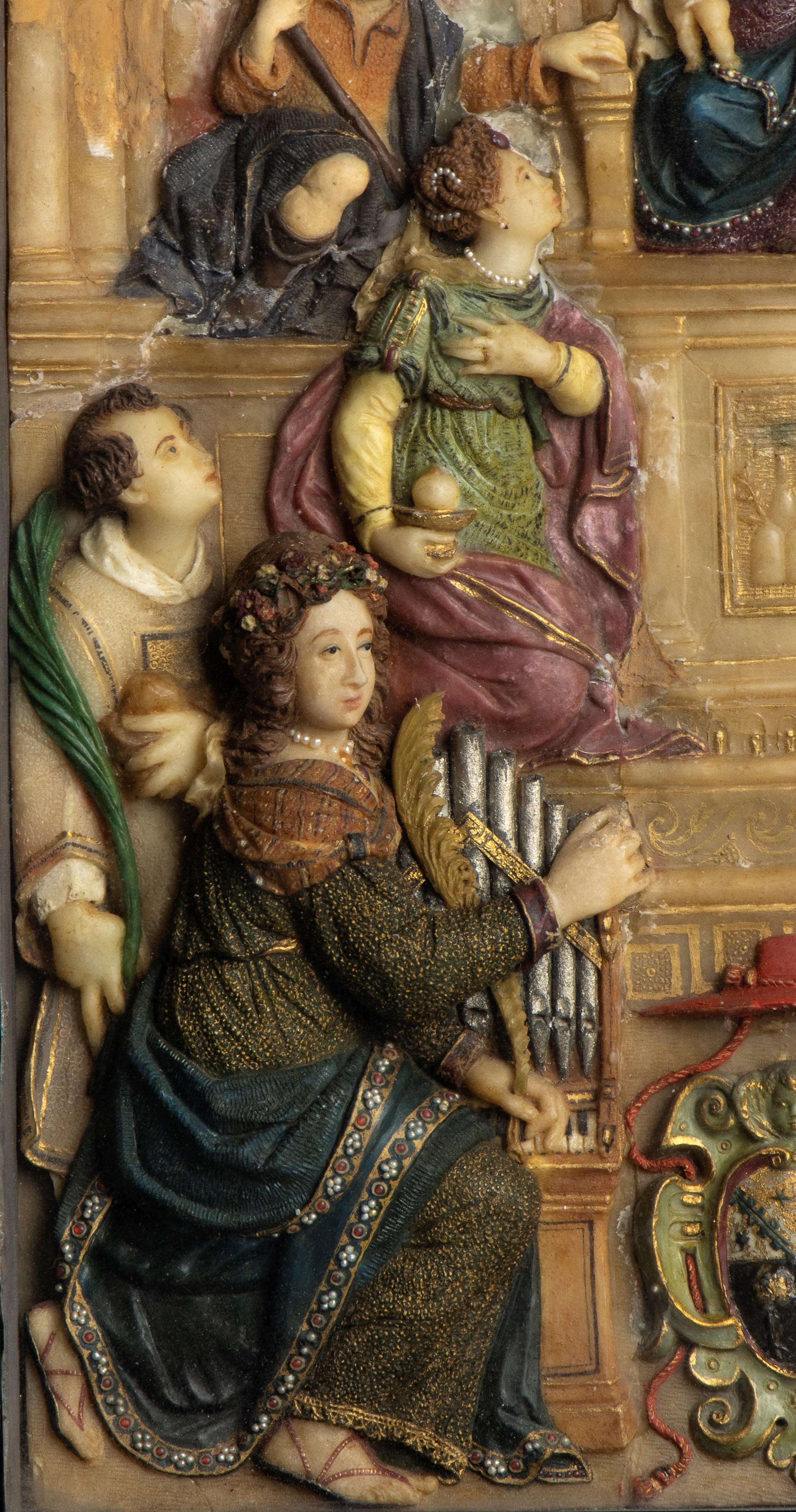 Bassorilievo in cera policroma, in esposizione agli Uffizi fino al 12 aprile 2026