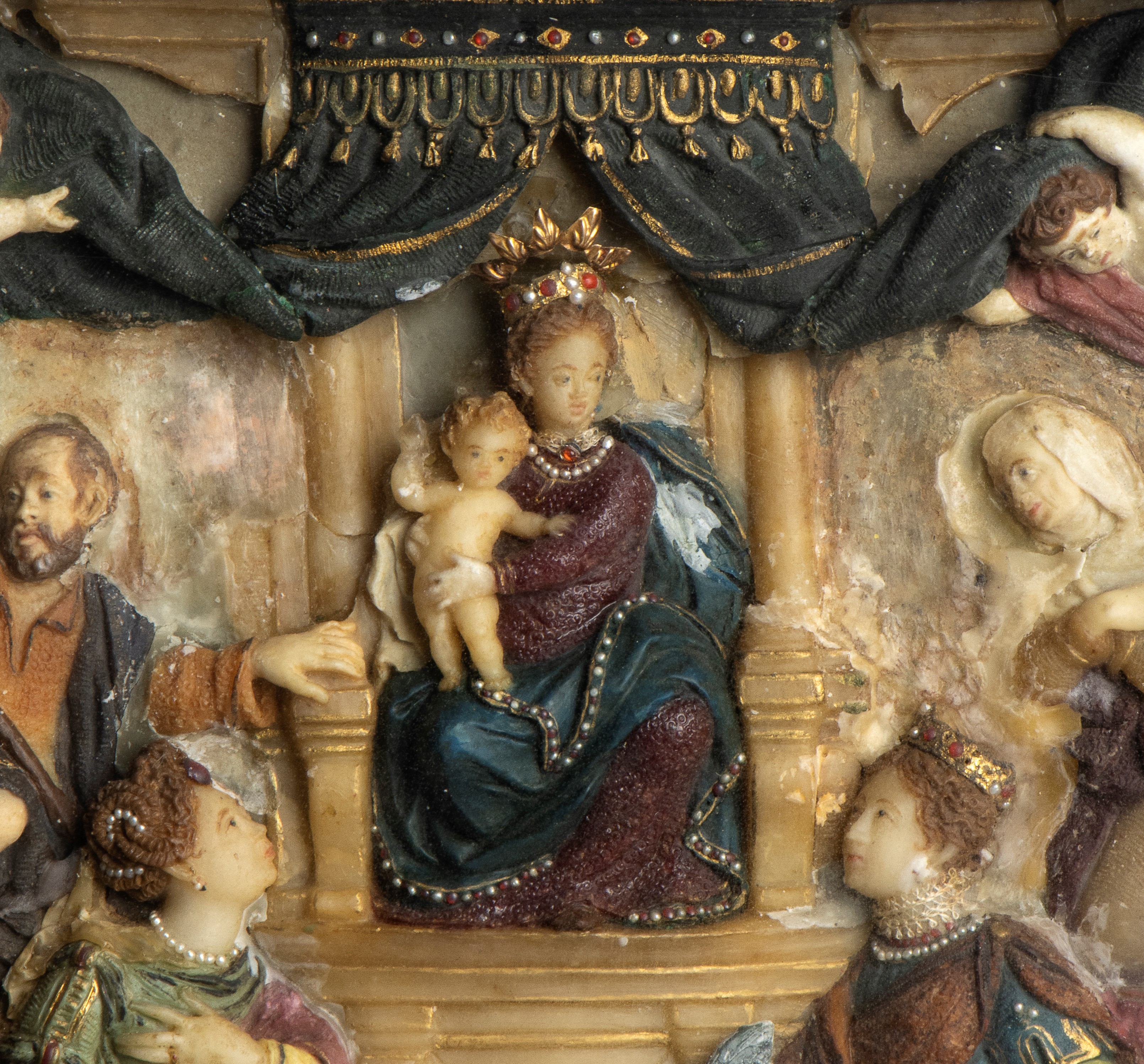 Bassorilievo in cera policroma, in esposizione agli Uffizi fino al 12 aprile 2026