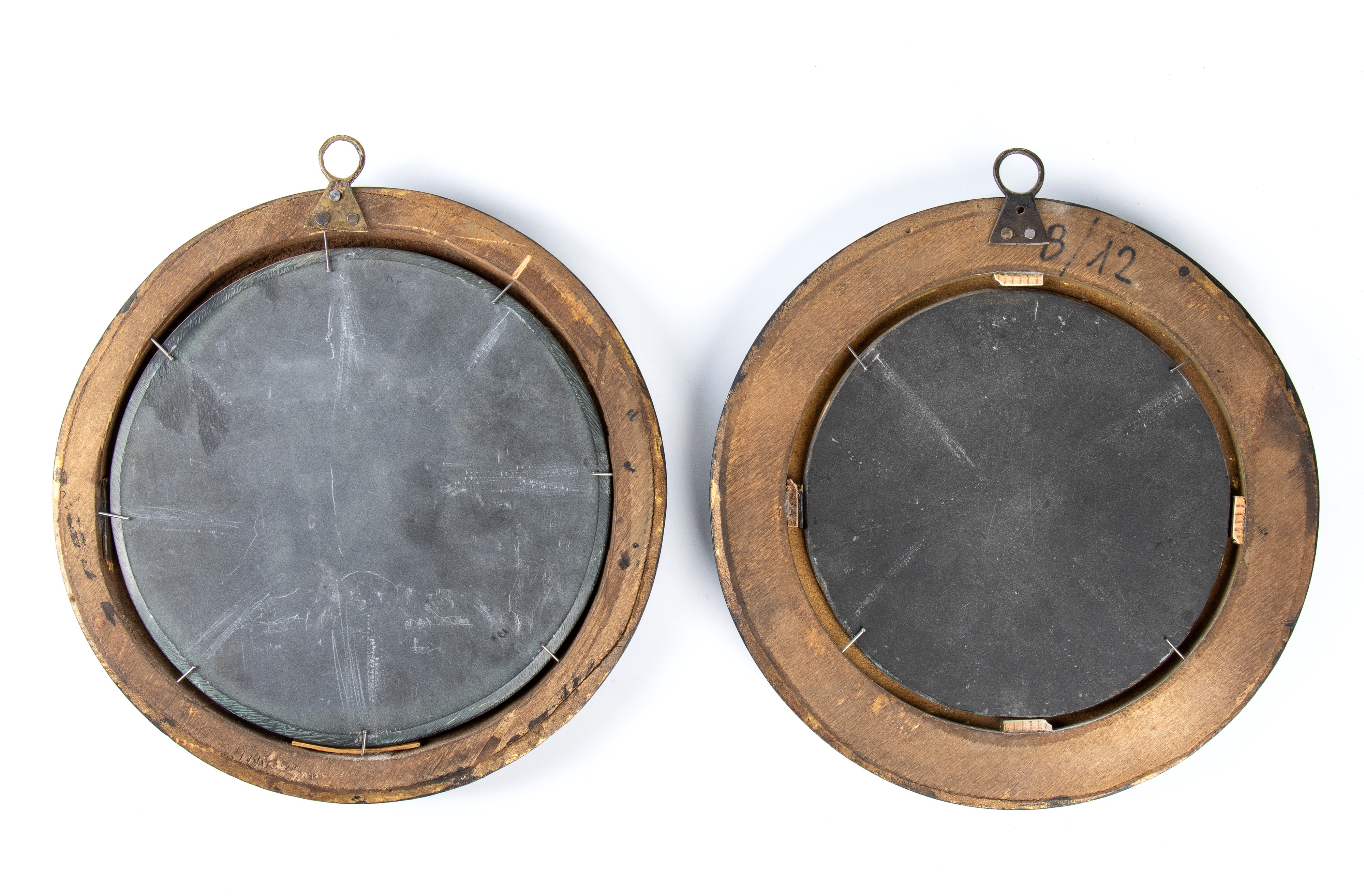 Coppia di commessi in pietre dure