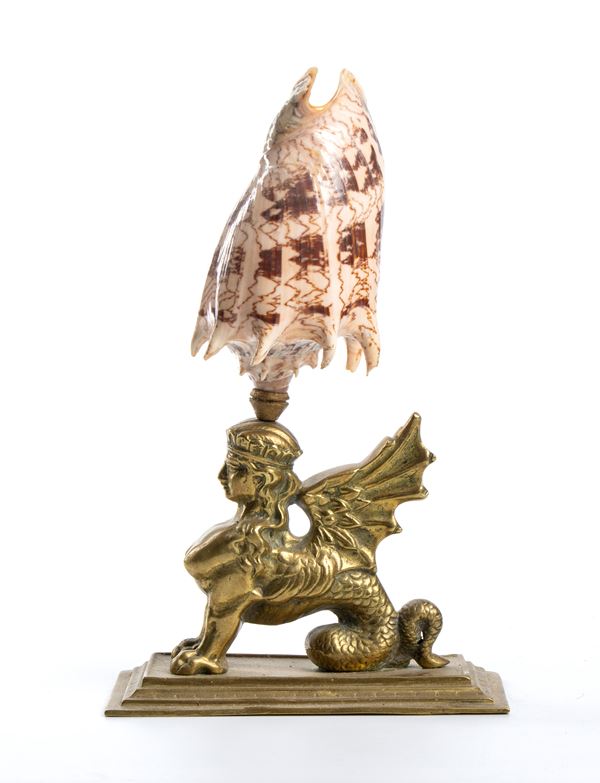 Composizione zoomorfa con conchiglia 