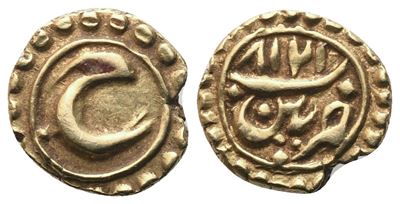 Tipu Sultan (1787-1799), Fanam 1789 di Mysore (Patan), oro