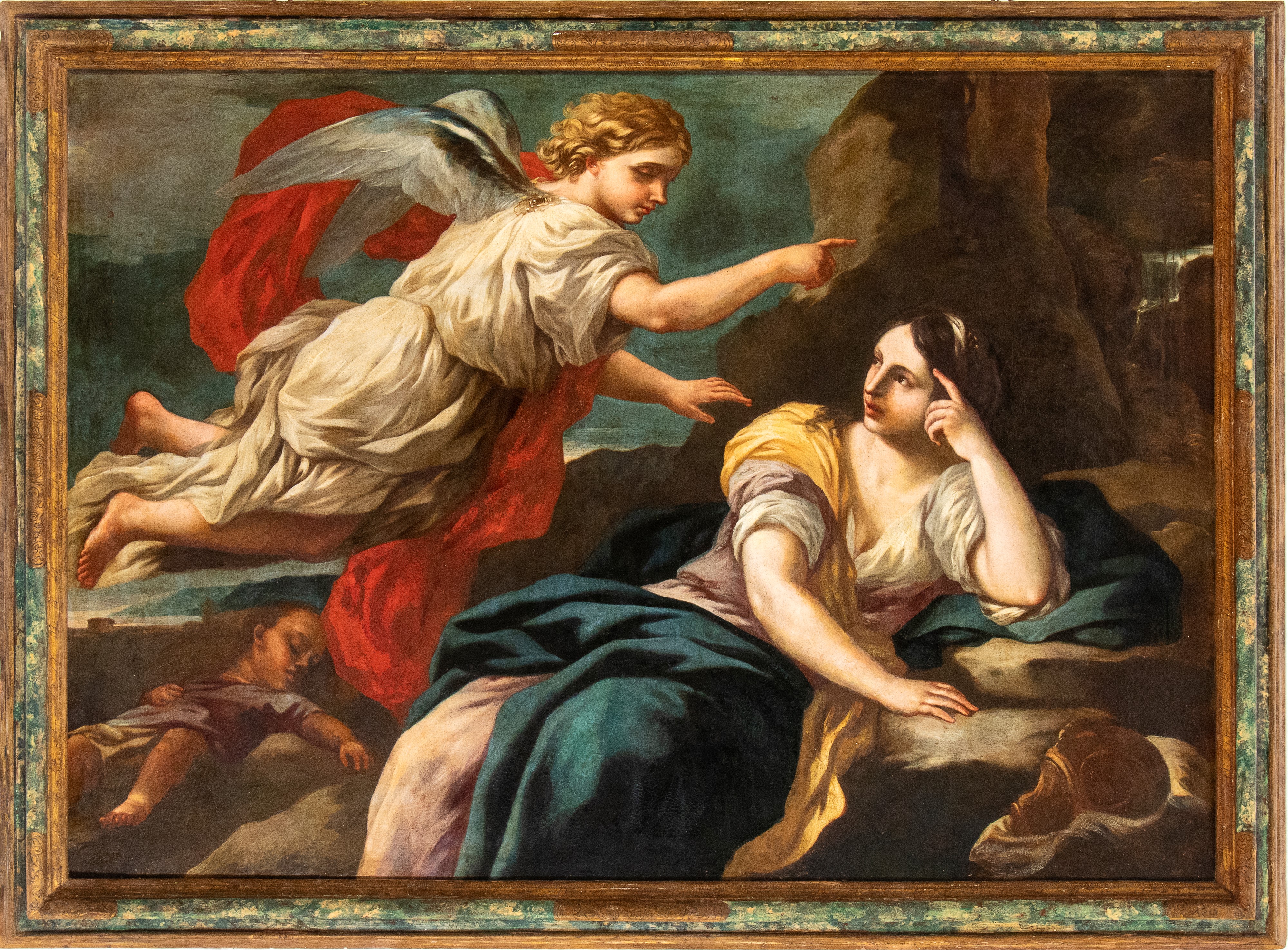 Agar e Ismaele nel deserto