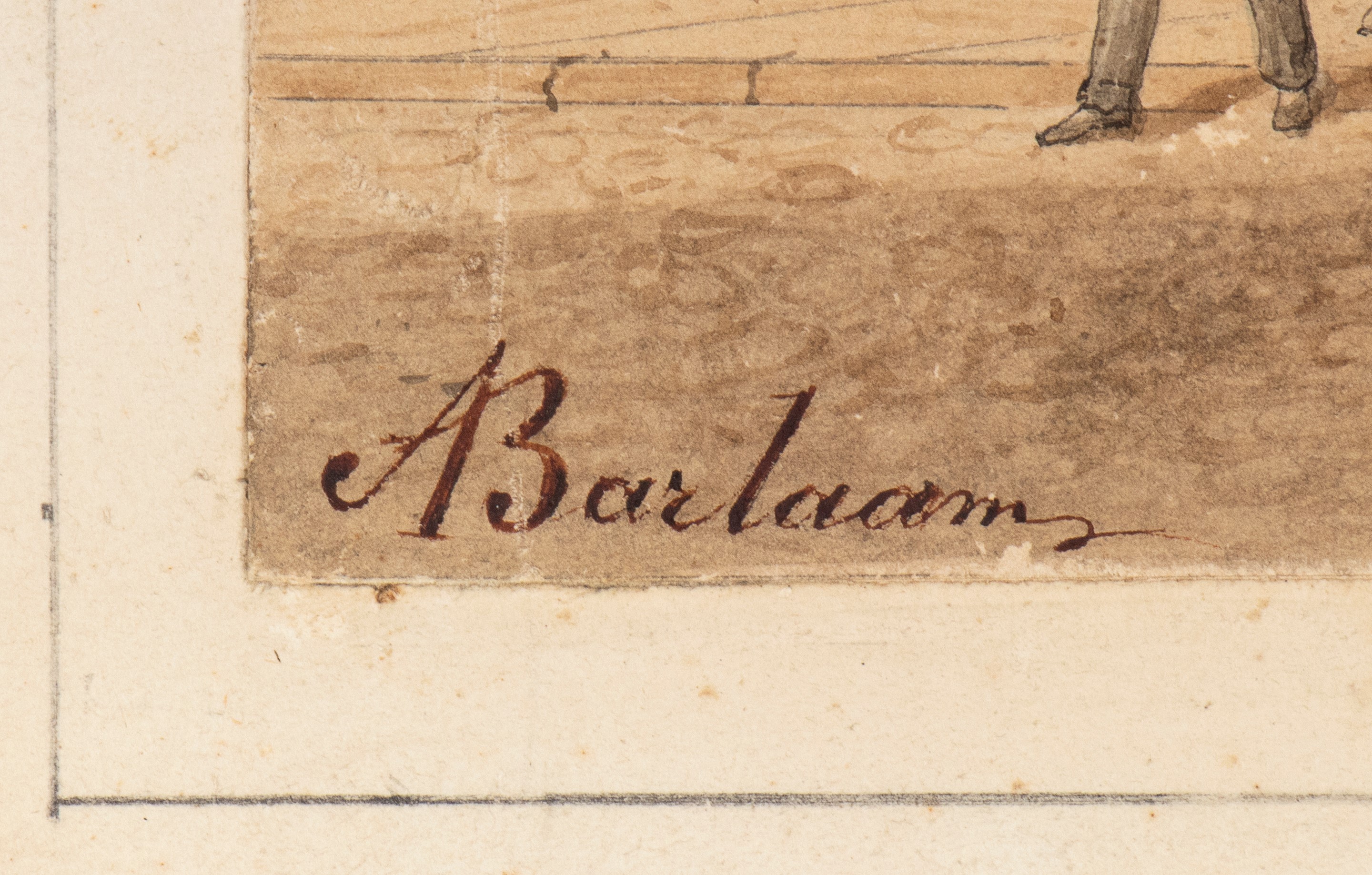 Progetto di restauro della Cattedrale di Ferrara, acquarello e inchiostro su carta, 1876