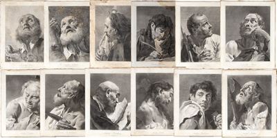 Dodici apostoli, serie di incisioni