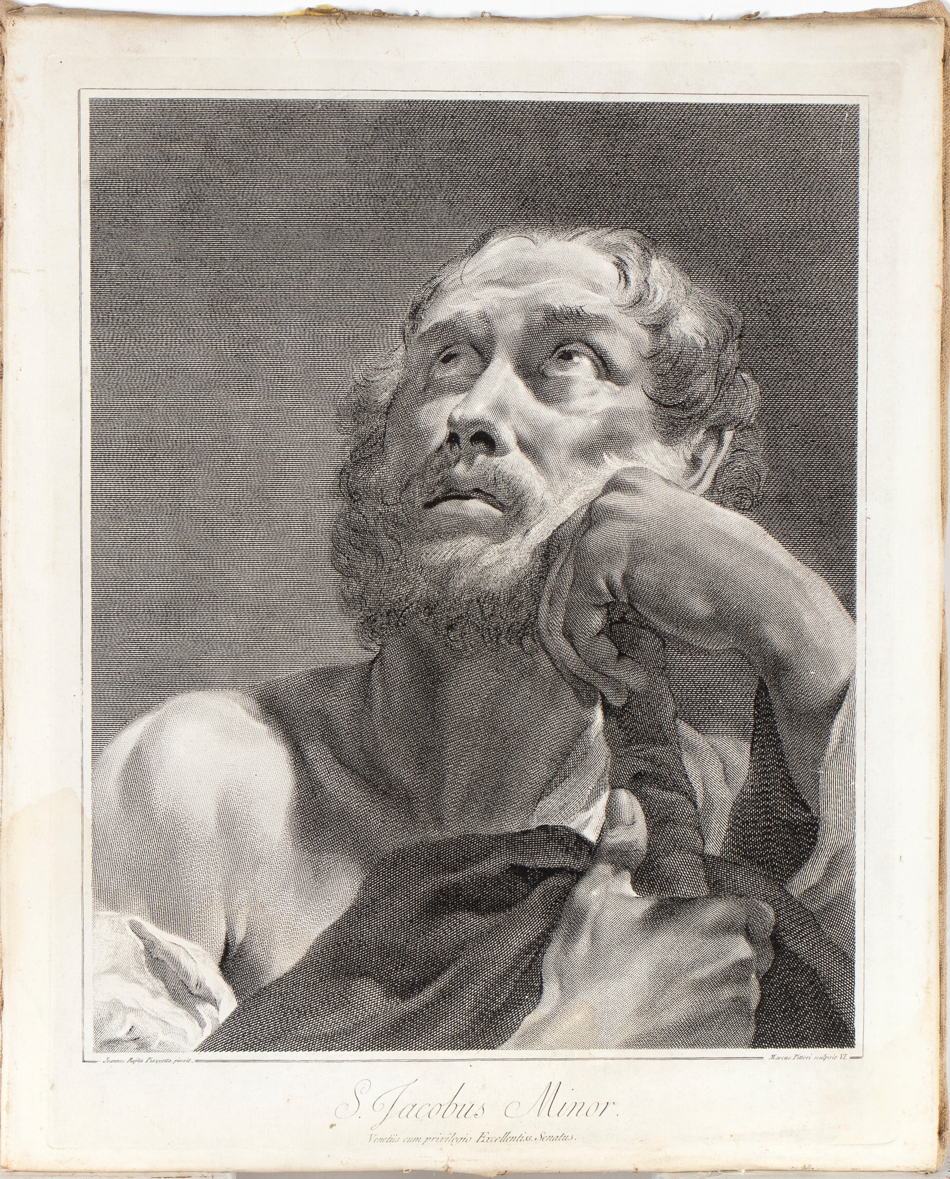 Marco Pitteri - Dodici apostoli, serie di incisioni