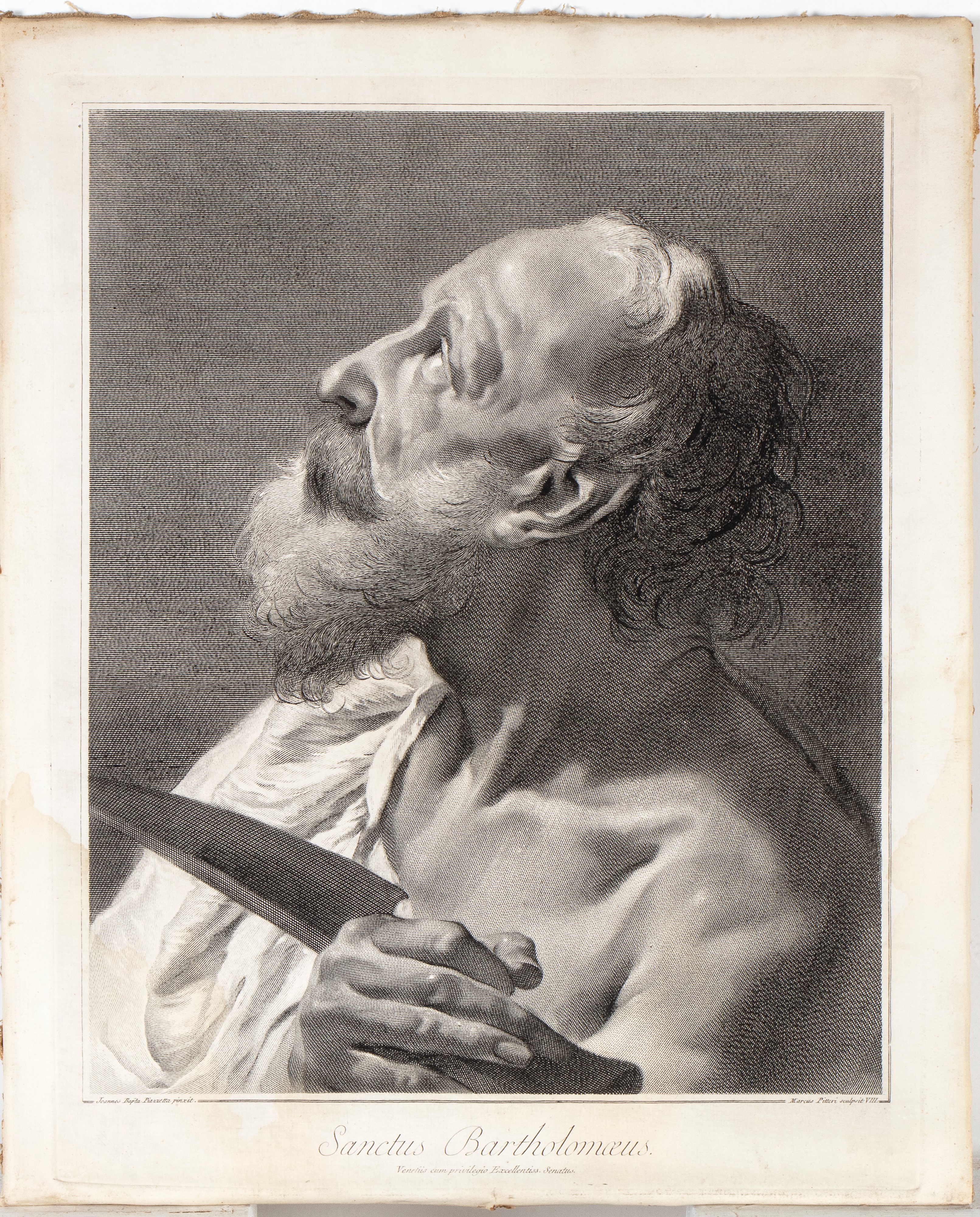 Marco Pitteri - Dodici apostoli, serie di incisioni