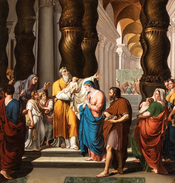 Vincenzo Camuccini - The Presentation of Christ in the Temple