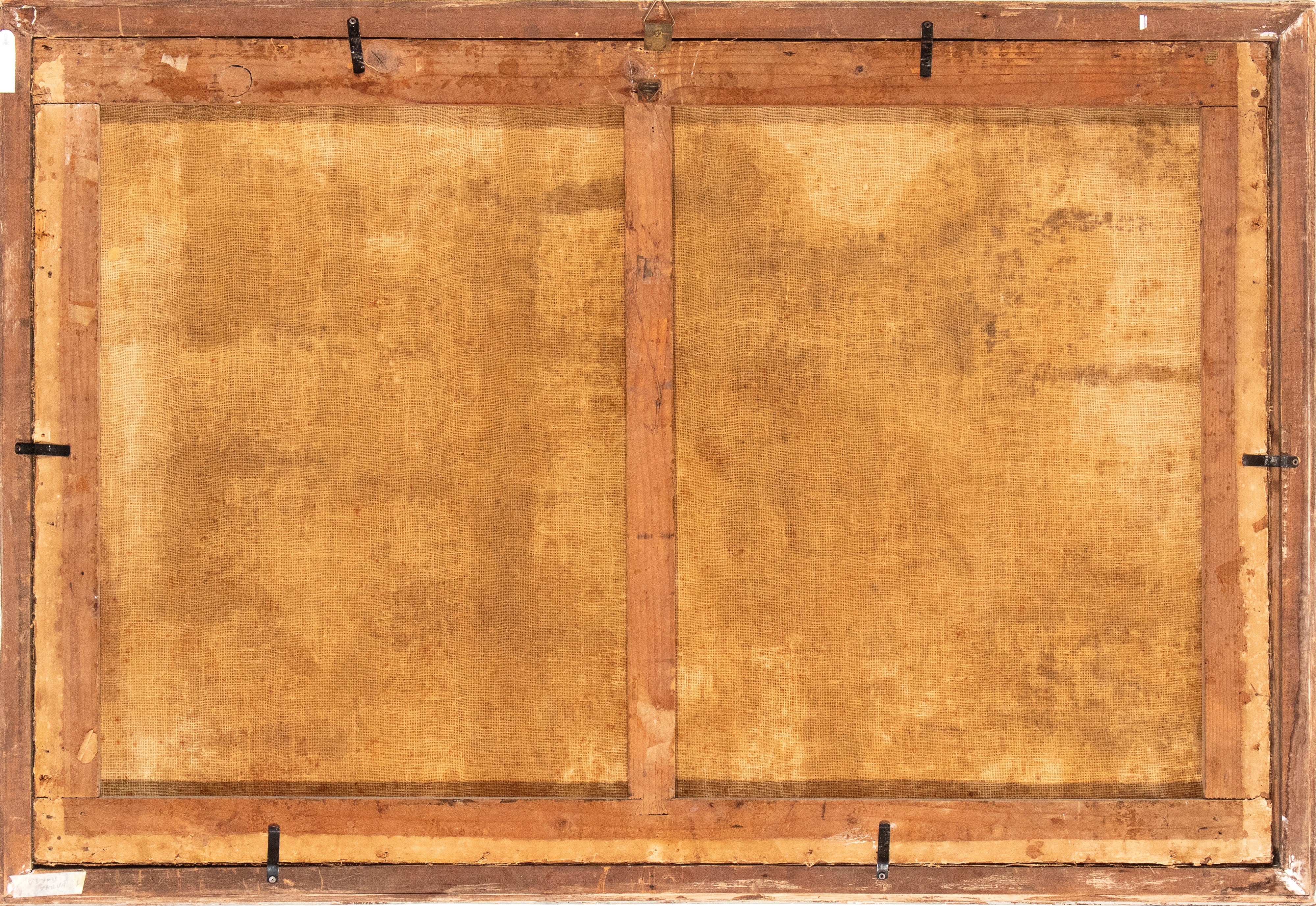 a) Natura morta con uva, zucche, pesche e un serpente; b) Natura morta con cavolo, sedano, melegr...