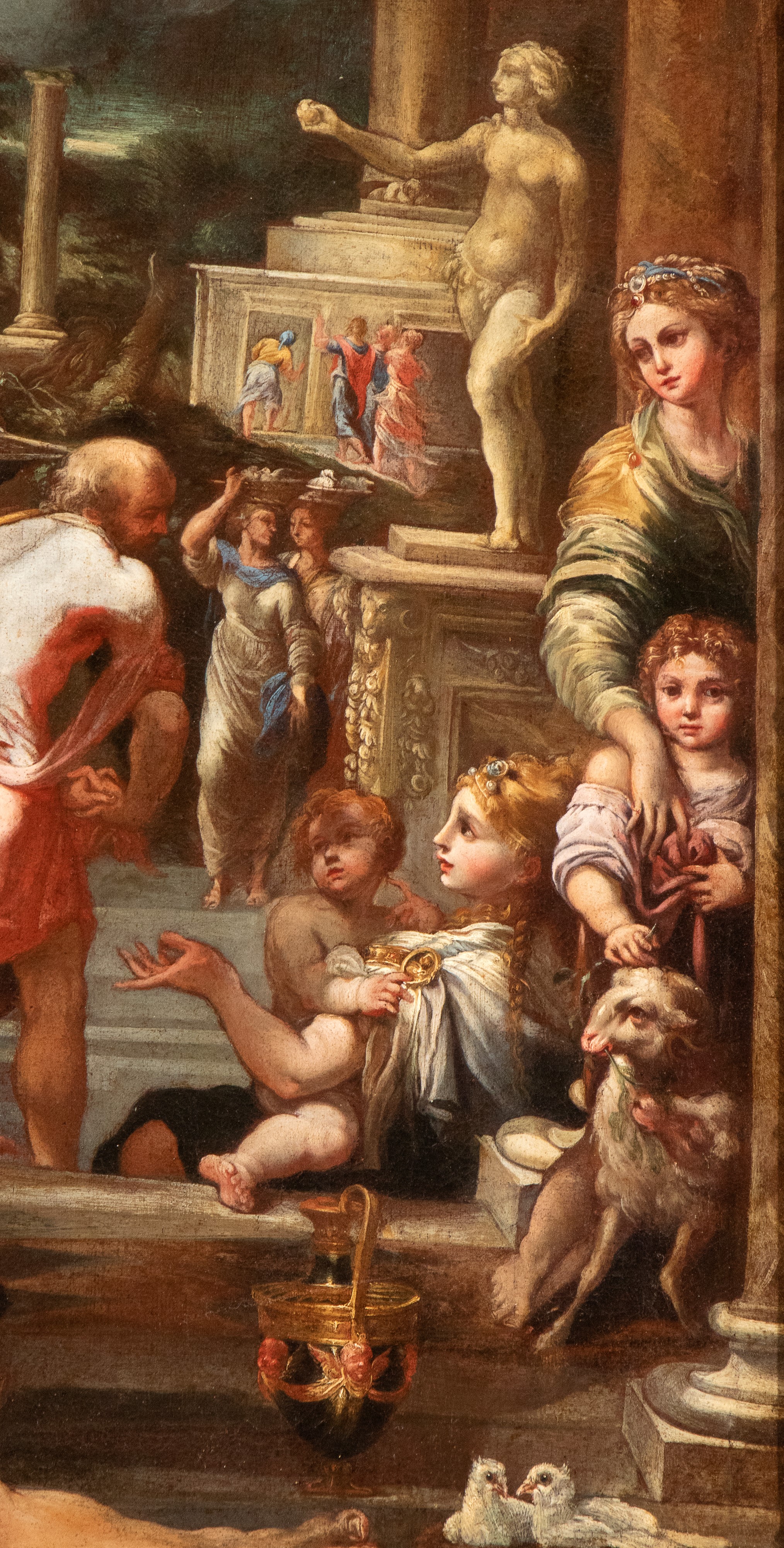 Girolamo Bedoli Detto il Mazzola - Allegoria dell'Immacolata Concezione, olio su tela